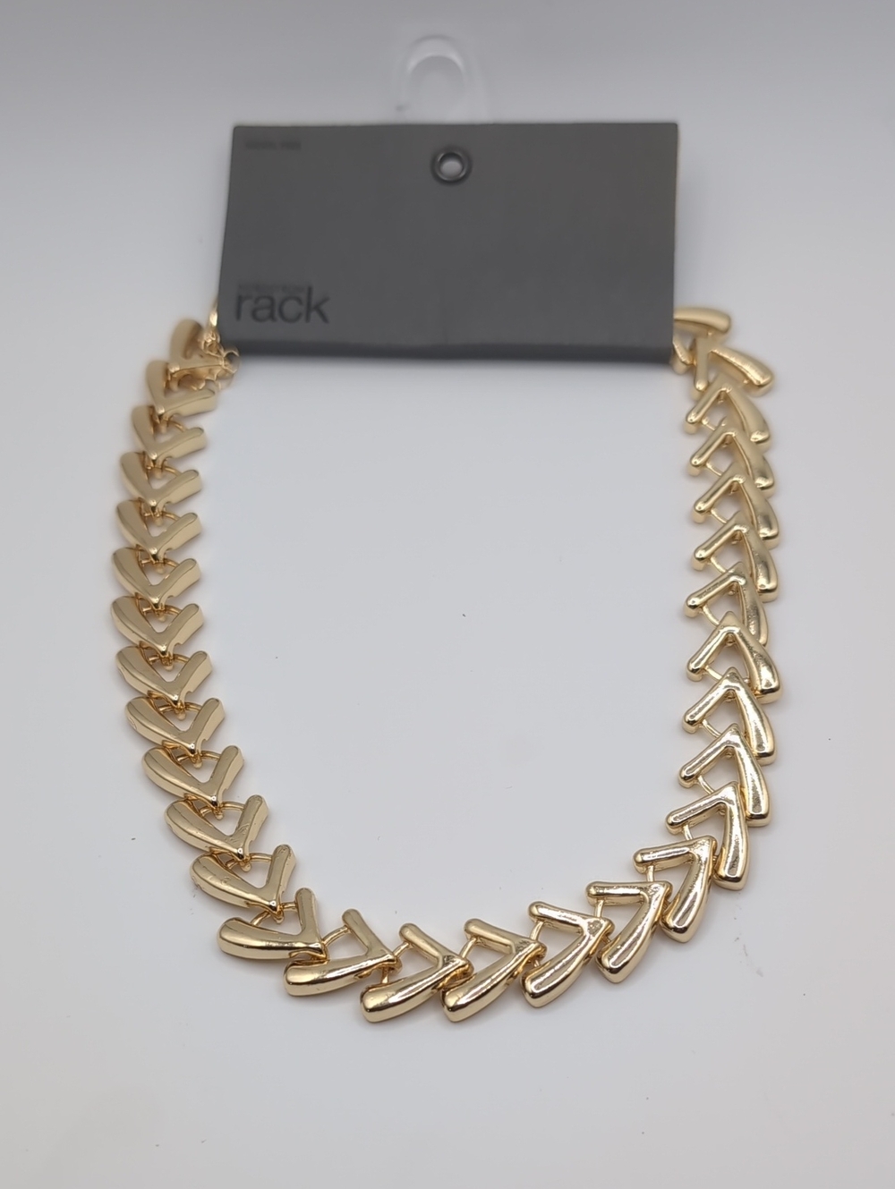 Nordstrom Rack Goldtone Short Adjustable Necklace Nickel Free NWT